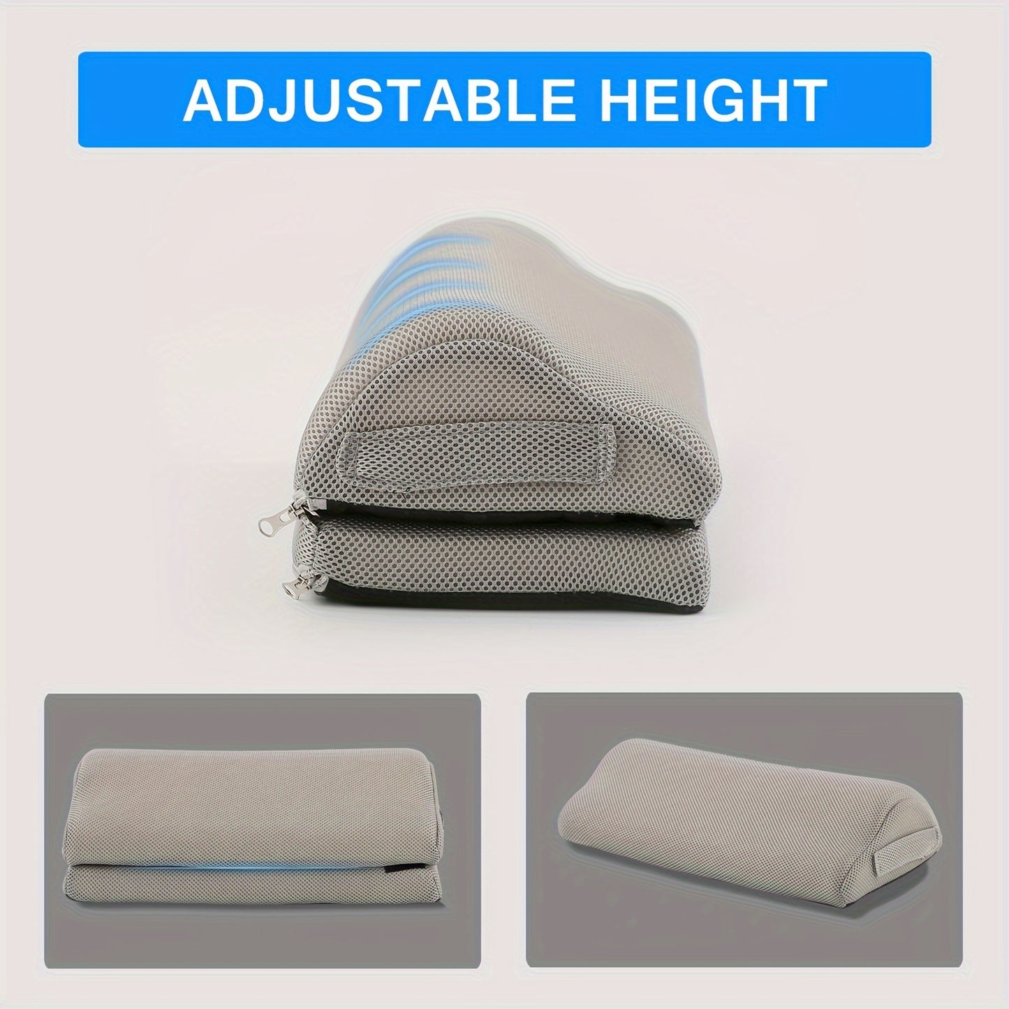 FEETZY Memory Foam Foot Rest – Adjustable Under Desk Cushion for Office & Home